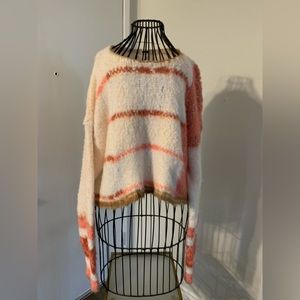 Free People NWT Super Soft Crop Sweater Size XL